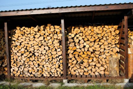 Dry Firewood With a DIY Solar Wood Kiln Image